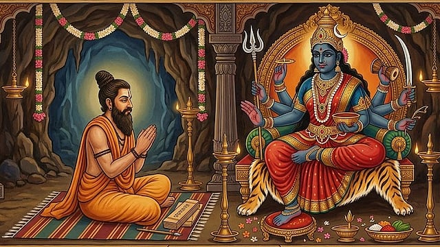 Kalidasa and Bhadrakali