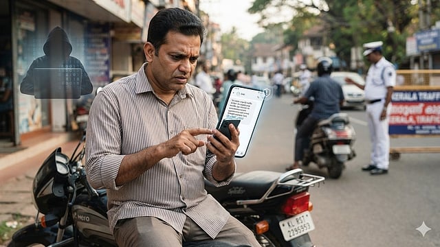 Traffic Challan SCAM