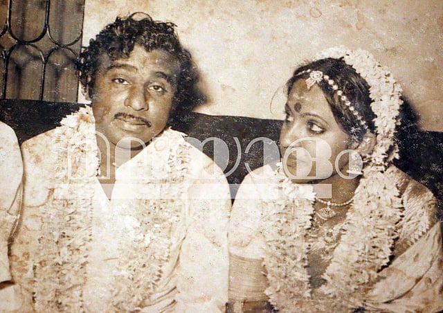 വിവാഹ വേളയില് ഐവി ശശിയും സീമയും