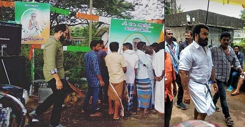രാജുവിന് ടെന്‍ഷനാണോ? ലൂസിഫറിന്റെ സെറ്റില്‍ തലയ്ക്ക് കൈവെച്ച് പൃഥ്വിരാജ്