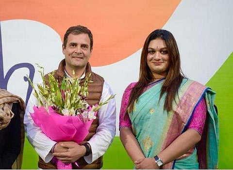 മഹിളാ കോണ്‍ഗ്രസ് ജനറല്‍ സെക്രട്ടറി സ്ഥാനം ഇനി ട്രാന്‍സ്‌ജെന്‍ഡര്‍ അപ്‌സര റെഡ്ഡിക്ക് 