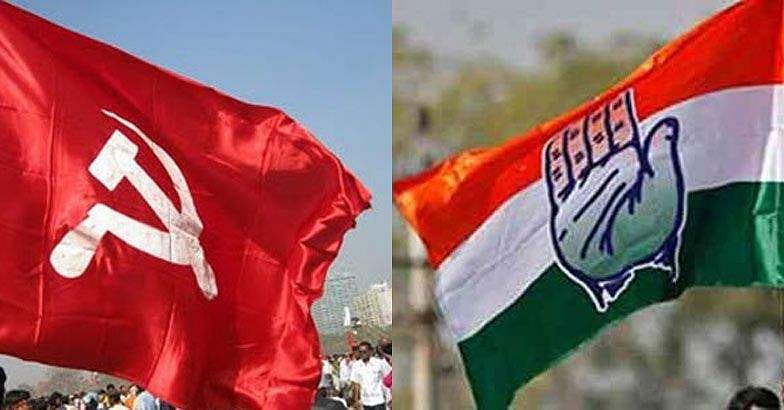 തെരഞ്ഞെടുപ്പ് ഉദ്യോഗസ്ഥരെ കാട്ടാന ആക്രമിച്ചു; രക്ഷിക്കാന്‍ എത്തിയ സിപിഎം- കോണ്‍ഗ്രസ് പ്രവര്‍ത്തകര്‍ ചേരിതിരിഞ്ഞ് ഏറ്റുമുട്ടി
