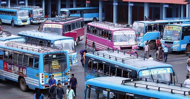 ഡ്രൈവര്‍ക്കും കണ്ടക്ടര്‍ക്കും മര്‍ദ്ദനമേറ്റു; സ്വകാര്യ ബസ് ജീവനക്കാരുടെ മിന്നല്‍ പണിമുടക്ക്; നട്ടംതിരിഞ്ഞത് യാത്രക്കാര്‍