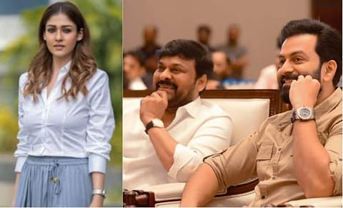  'ചിരു 153'; ലൂസിഫർ തെലുങ്കിൽ സ്റ്റീഫന്റെ പ്രണയിനിയായി നയൻതാരയും 