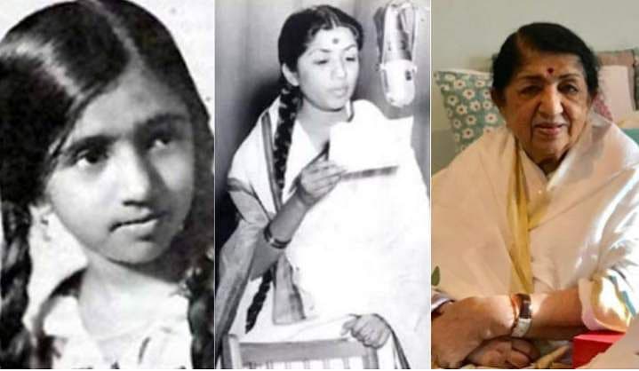 രണ്ടുവശത്തും മുടി പിന്നിക്കെട്ടി അച്ഛനൊപ്പം ആദ്യമായി വേദിയിൽ കയറിയ കുഞ്ഞു ലത; ഒമ്പത് വയസ്സ് മുതലുള്ള ചിത്രങ്ങൾ 