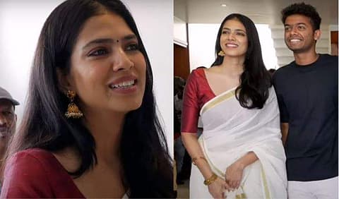 മാളവിക മോഹനൻ വീണ്ടും മലയാളത്തിലേക്ക്, ഒപ്പം മാത്യുവും; തിരക്കഥ ബെന്യാമിനും ജിആർ ഇന്ദു​ഗോപനും