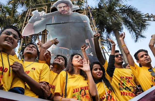 'കിംഗ് ഈസ് ബാക്ക്' എന്ന് ആവേശം കൊള്ളുകയാണ് തിയേറ്ററുകളിൽ പ്രേക്ഷകർ/ ചിത്രം: പിടിഐ
