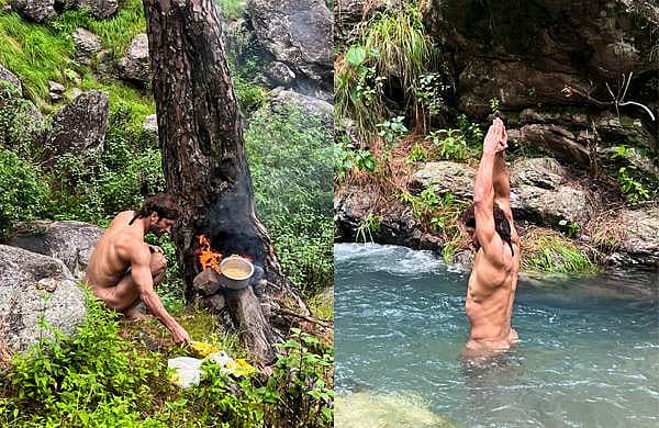 പൂര്‍ണ നഗ്നനായി ഹിമാലയത്തില്‍: ചിത്രങ്ങള്‍ പങ്കുവച്ച് നടന്‍ വിദ്യുത്