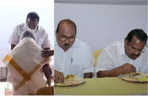 സിപിഎം ജാഥയില്‍ പങ്കെടുക്കാത്ത ഇപി ജയരാജന്‍ ദല്ലാള്‍ നന്ദകുമാറിന്റെ വീട്ടില്‍; ഒപ്പം കെ വി തോമസും, വിവാദം