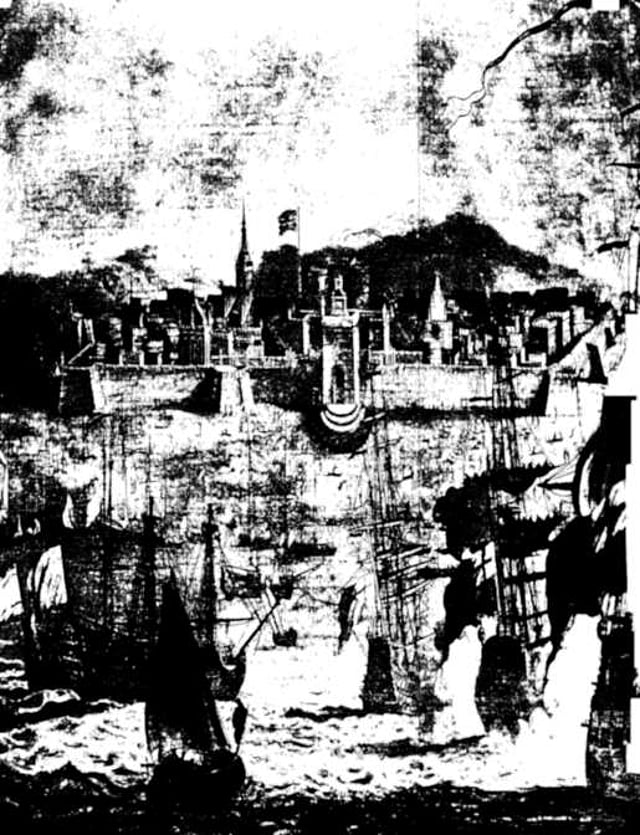 മദിരാശിയിലെ സെന്റ് ജോർജ് കോട്ട (1719-ലെ ചിത്രം)