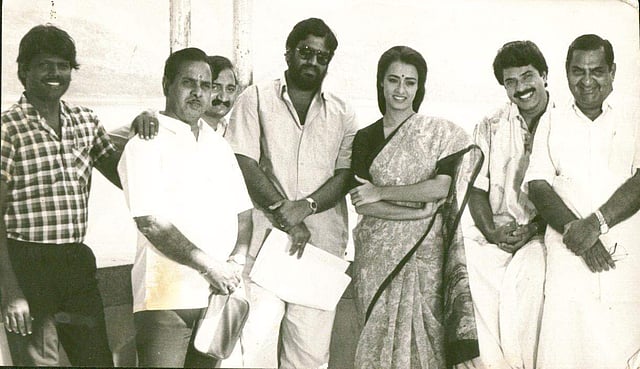 മൗനം സമ്മതം എന്ന സിനിമയുടെ ചിത്രീകരണ വേളയിൽ