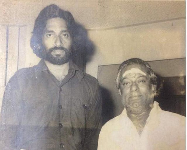 ജോളി എബ്രഹാം എം.എസ് വിശ്വനാഥനൊപ്പം