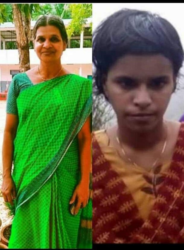 എൻഡോസൾഫാൻ ദുരിത ബാധിതയായ മകൾ രേഷ്മയെ കൊലപ്പെടുത്തിയ ശേഷം ആത്മഹത്യ ചെയ്ത വിമല കുമാരി/ രേഷ്മ
