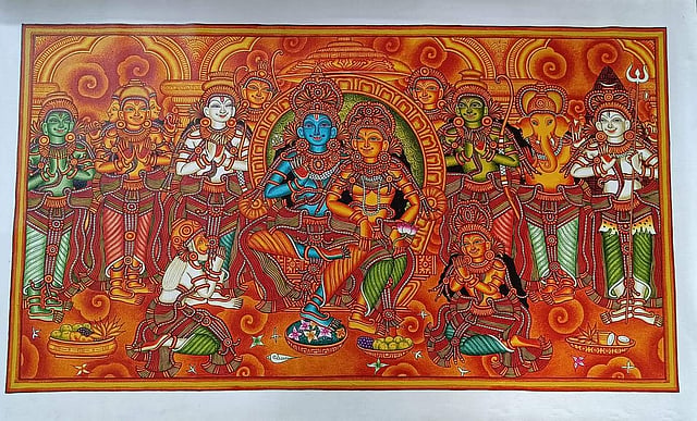 ramayanam mural painting