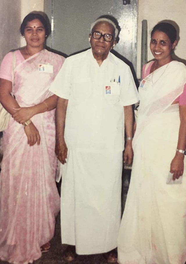 ഇംഎംഎസിനും എംസി ജോസഫൈനുമൊപ്പം