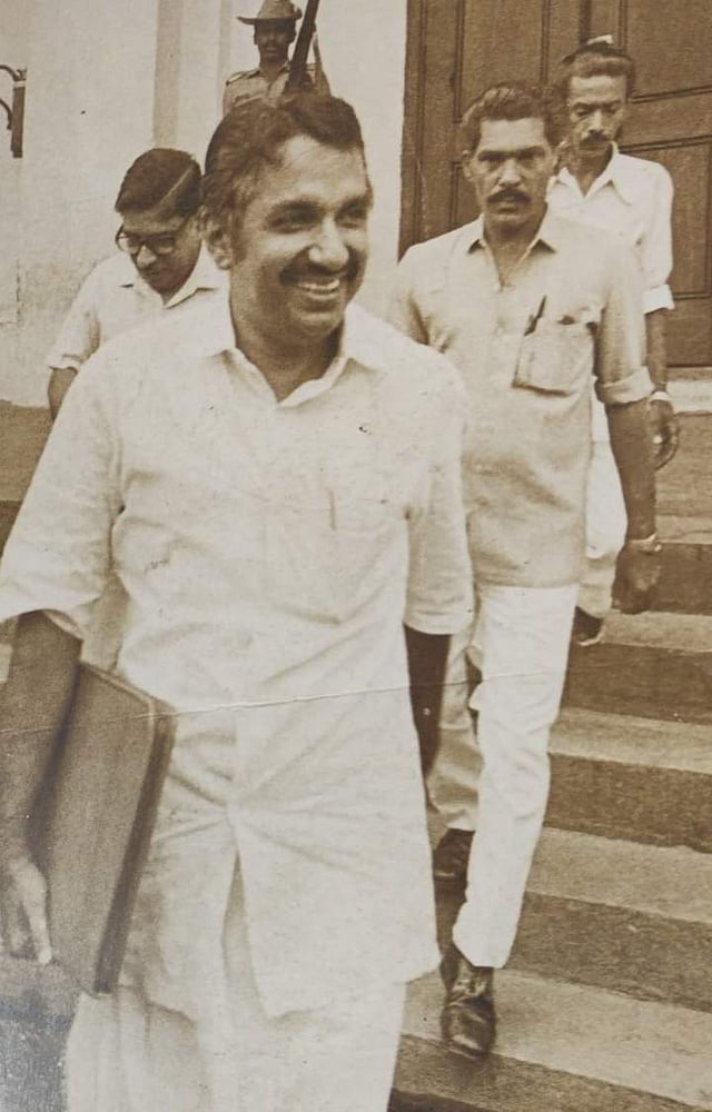 ധനകാര്യ മന്ത്രിയായിരുന്ന കാലം