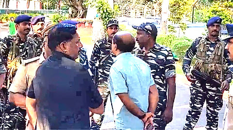 രാജ്ഭവനില്‍ സിആര്‍പിഎഫ് എത്തിയപ്പോള്‍