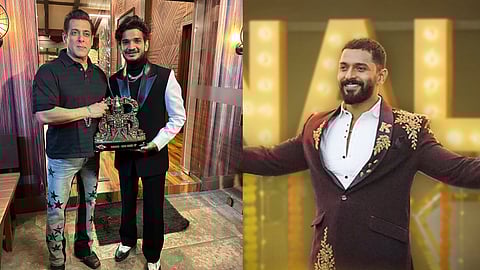 മുനവർ ഫറൂഖി സല്‍മാന്‍ ഖാനൊപ്പം, കാര്‍ത്തിക മഹേഷ്