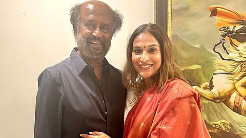 രജനീകാന്തും ഐശ്വര്യയും