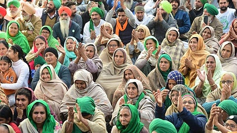 കര്‍ഷക സമരത്തില്‍ നിന്ന്