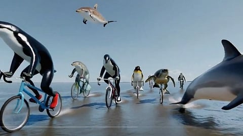 
സോറ എഐയില്‍ നിര്‍മ്മിച്ച വീഡിയോ ദൃശ്യം 

