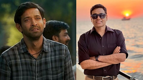 12ത് ഫെയില്‍ സിനിമയില്‍ വിക്രാന്ത് മാസ്സി മനോജ് കുമാര്‍ ശര്‍മ