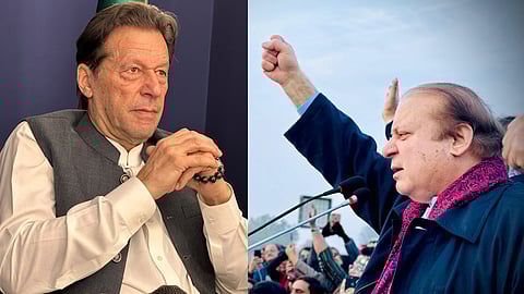 ഇമ്രാന്‍ ഖാന്‍, നവാസ് ഷെരീഫ്