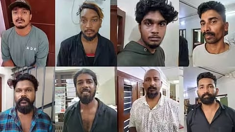 കുപ്രസിദ്ധ ഗുണ്ട നേതാവിന്റെ ജന്മദിനാഘോഷം; ഷാന്‍ വധക്കേസ് പ്രതി ഉള്‍പ്പെടെ 10 പേര്‍ കായംകുളത്ത് പിടിയില്‍