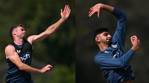 ജെയിംസ് ആന്‍ഡേഴ്‌സന്‍,  ഷൊയ്ബ് ബഷീര്‍