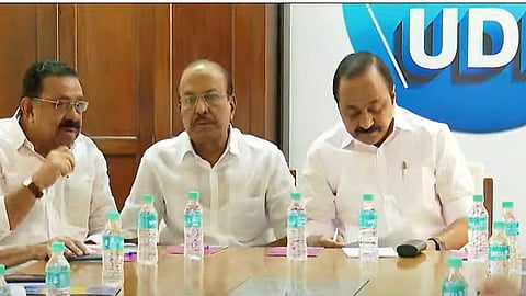 യുഡിഎഫ് യോ​ഗത്തിൽ നിന്ന്