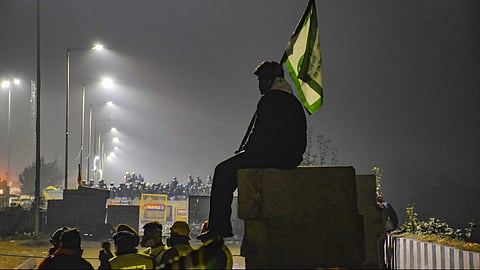 കർഷക പ്രക്ഷോഭത്തിൽ നിന്ന്