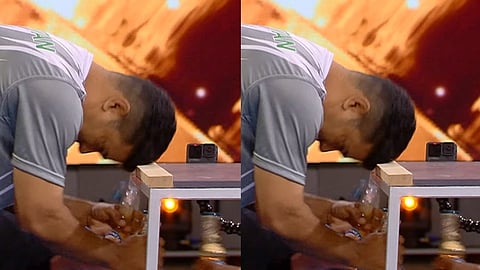 വേ​ഗത്തിൽ കുപ്പിയുടെ അടപ്പ് തുറന്ന് റെക്കോ‌ര്‍ഡ് ഇടുന്ന യുവാവിന്റെ ദൃശ്യം