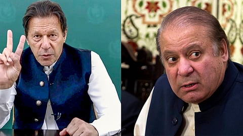 ഇമ്രാന്‍ ഖാന്‍, നവാസ് ഷെരീഫ് 