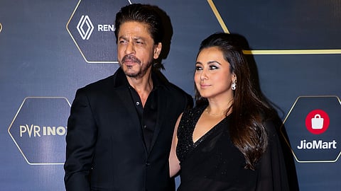 ഫാൽക്കെ അവാർഡ് ദാന ചടങ്ങിൽ ഷാരൂഖ് ഖാനും റാണി മുഖർജിയും