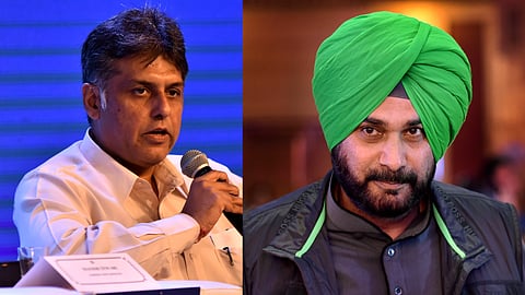 മനീഷ് തിവാരി, നവജ്യോത് സിങ് സിധു