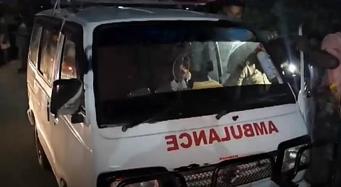 കഞ്ചാവ് കടത്താന്‍ ശ്രമിച്ച ആംബുലന്‍സ്