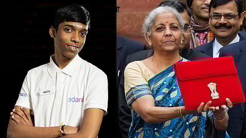 പ്രഗ്നാനന്ദ, നിര്‍മല സീതാരാമന്‍