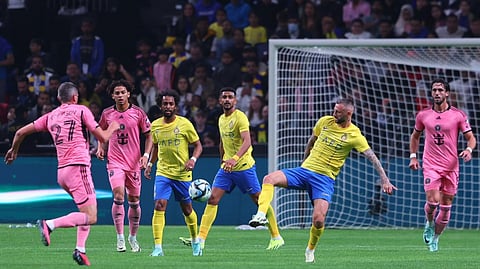  ഇന്റർ മയാമി- അൽ നസ്ർ മത്സരത്തിൽ നിന്ന് 