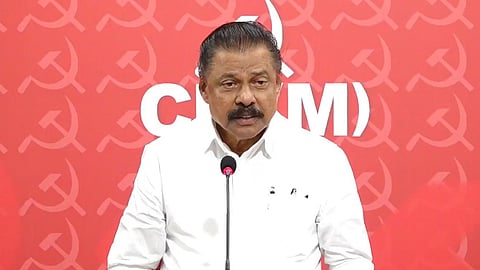 എംവി ​ഗോവിന്ദന്റെ വാർത്താസമ്മേളനം  