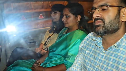 അറസ്റ്റിലായ കെ കവിത