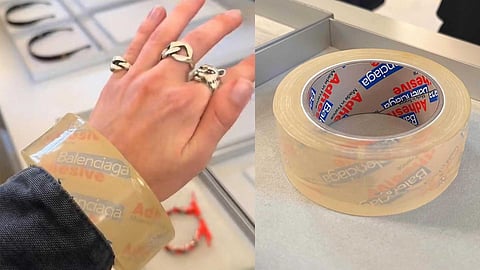 ടേപ്പ് മോഡലില്‍ ഡിസൈന്‍ ചെയ്ത ബ്രേയ്സ്‌ലെറ്റ്