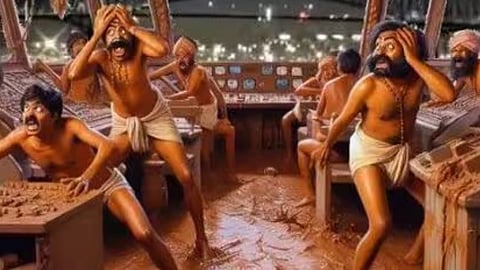 ബാള്‍ട്ടിമോര്‍ അപകടം: അര്‍ധനഗ്‌നരായി ഇന്ത്യക്കാര്‍, യുഎസ് കാര്‍ട്ടൂണിനെതിരെ രൂക്ഷവിമര്‍ശനം