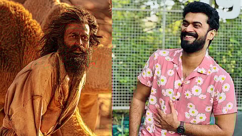 ആടുജീവിതം പോസ്റ്റര്‍, ശ്യാം മോഹന്‍