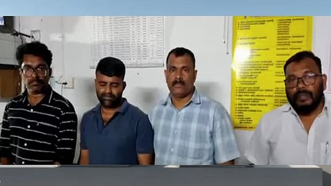 അറസ്റ്റിലായ പ്രതികൾ