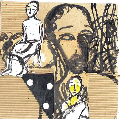 മോൻസി ജോസഫ്  എഴുതിയ കവിത: എല്ലാത്തിനുമിടയിൽ