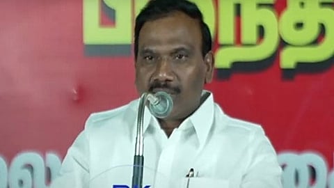 ഇന്ത്യ ഒരു രാജ്യമല്ല, ഉപഭൂഖണ്ഡമെന്ന് ഡിഎംകെ എംപി എ രാജ