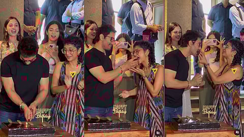 ആമിര്‍ ഖാന്‍റെ പിറന്നാള്‍ ആഘോഷത്തില്‍ നിന്ന്