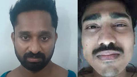 പ്രതികളായ നിതീഷ്, വിഷ്ണു
