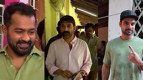 Fahad Fazil, Tovino and Asif Ali voted Election 2024