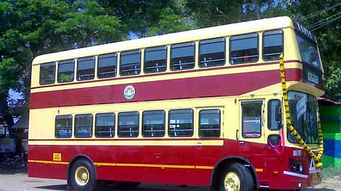 Double-decker bus